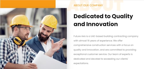 Future Axis Contracting — 4
