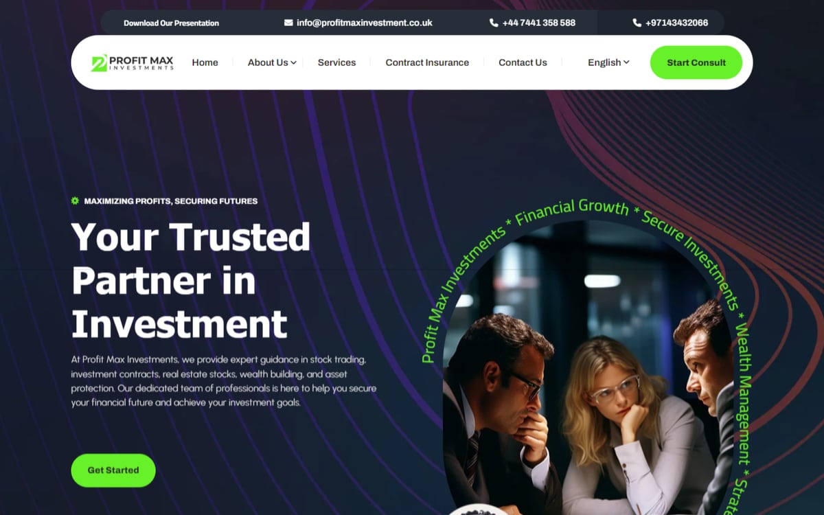 Profit Max Investments — 1